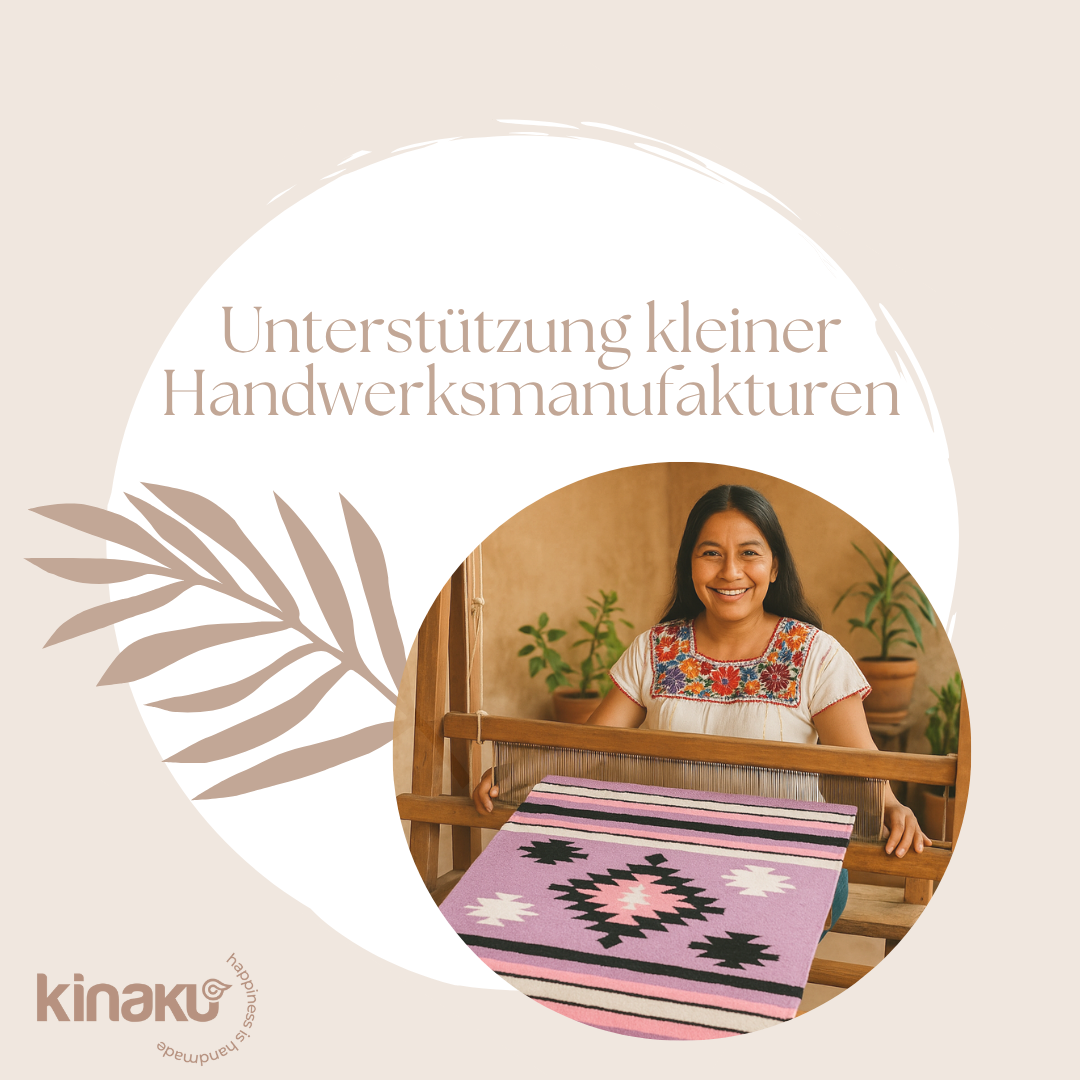 Kinakú Sarape Decke ORIZABA mit Tragegriff