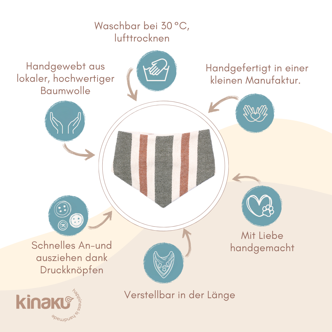 Kinakú Hundehalstuch TIERNO M