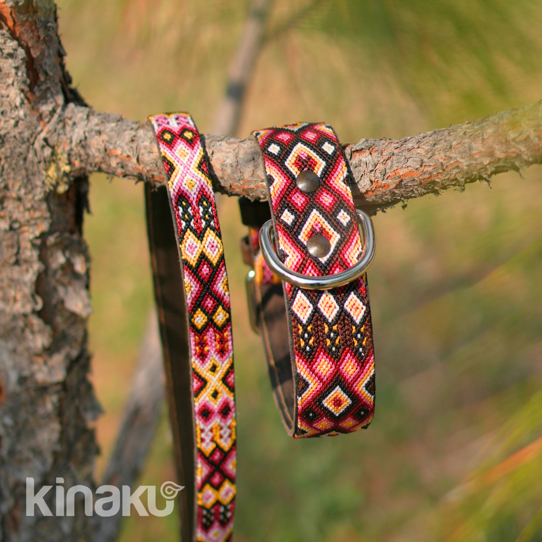 Kinakú Hundehalsband Celestun XS