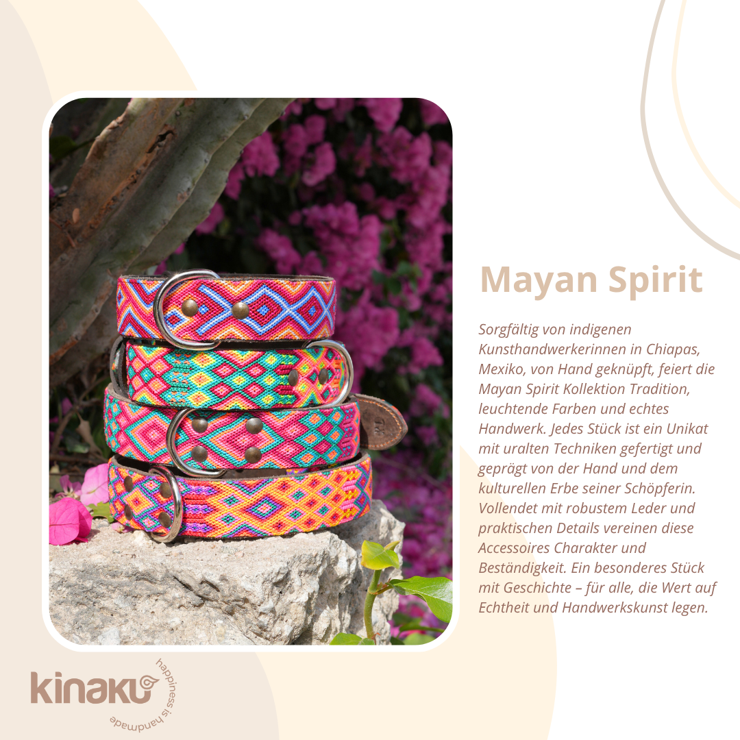 Kinakú Überraschungs-Halsband MAYAN SPIRIT XS assortiert