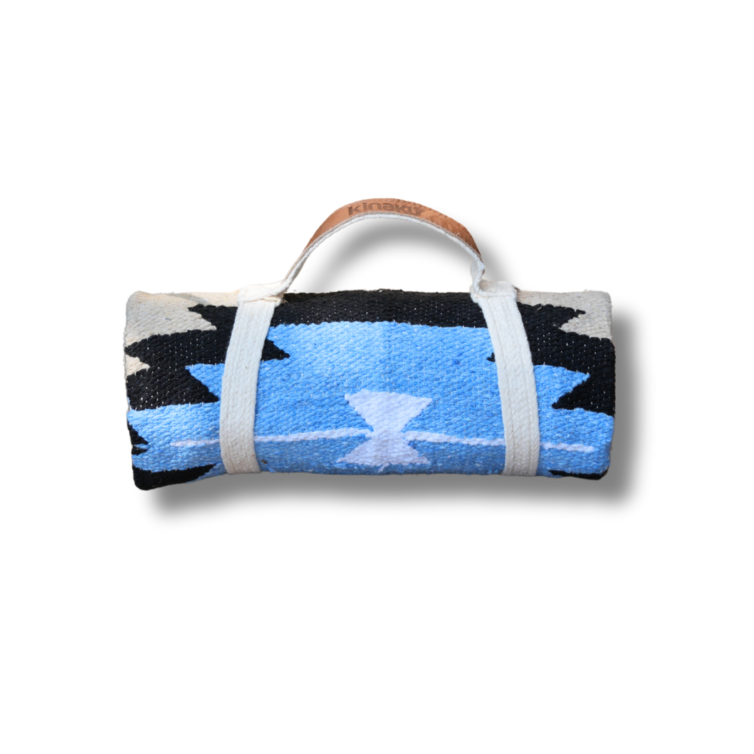 Kinakú Sarape couverture TOLUCA avec sangle