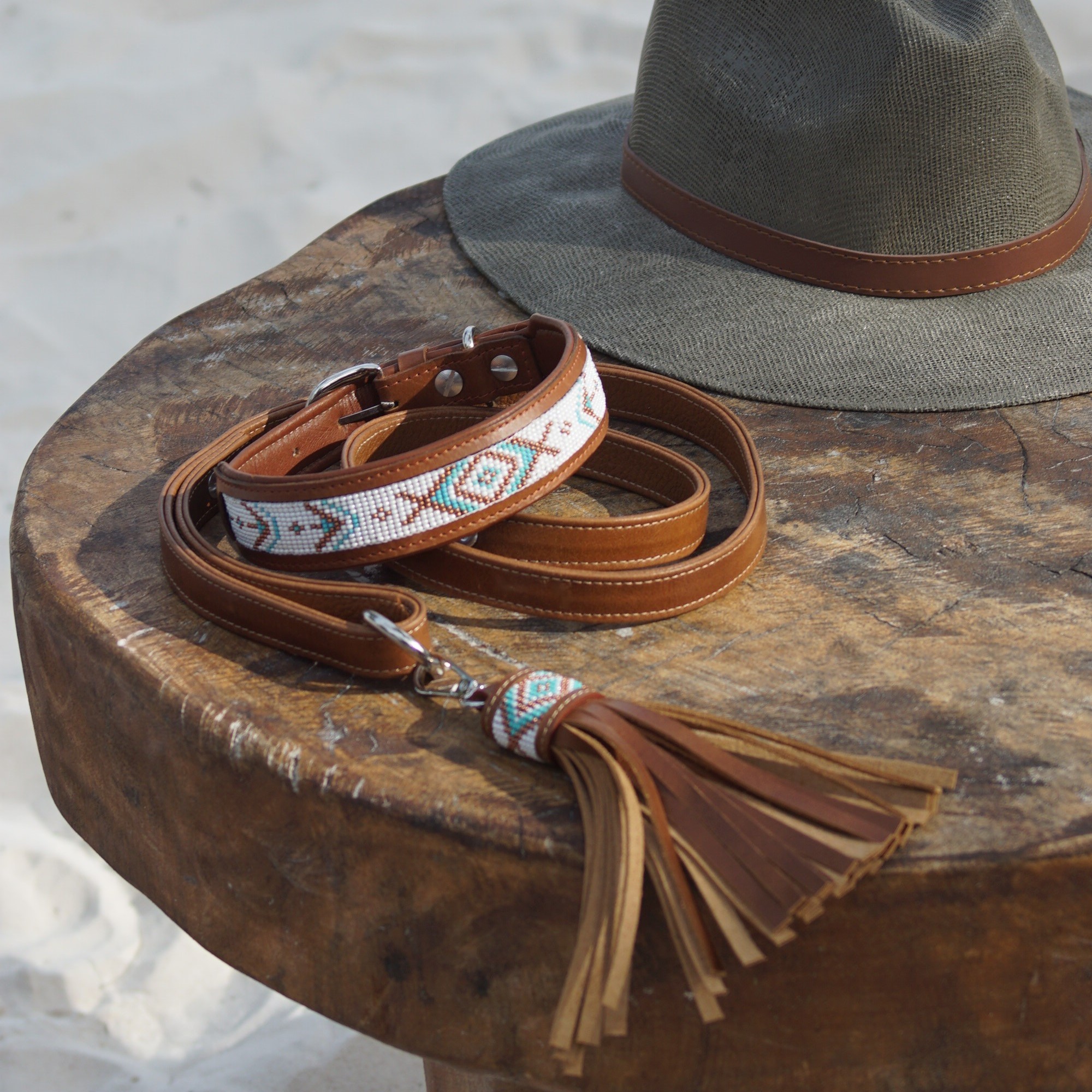 Kinakú Hundeleine mit Tassel CALAITA XS