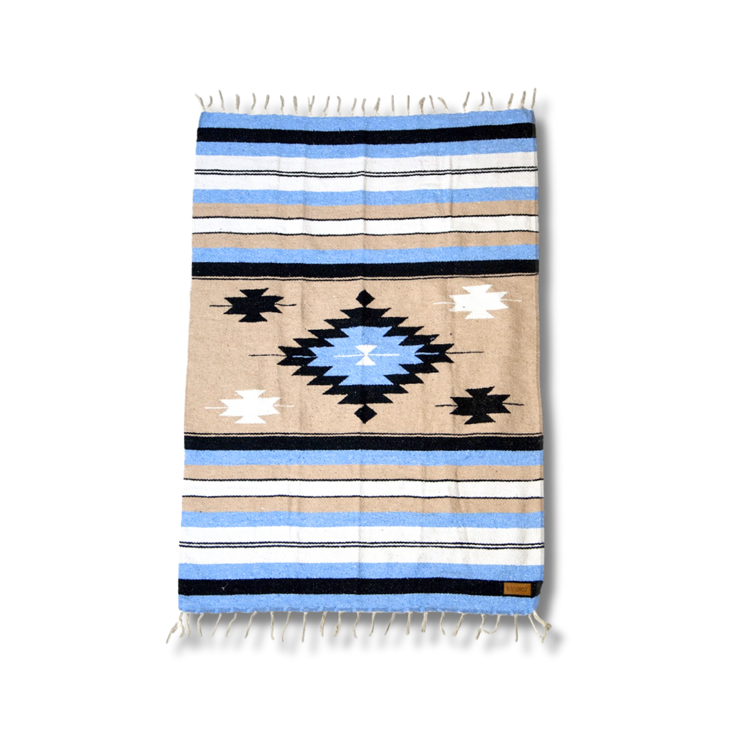 Kinakú Sarape couverture TOLUCA avec sangle