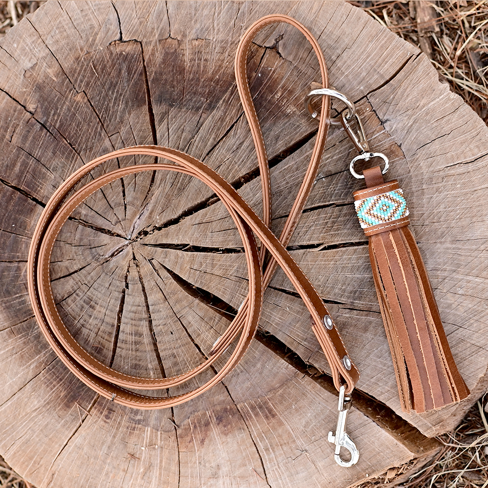 Kinakú Hundeleine mit Tassel CALAITA XS