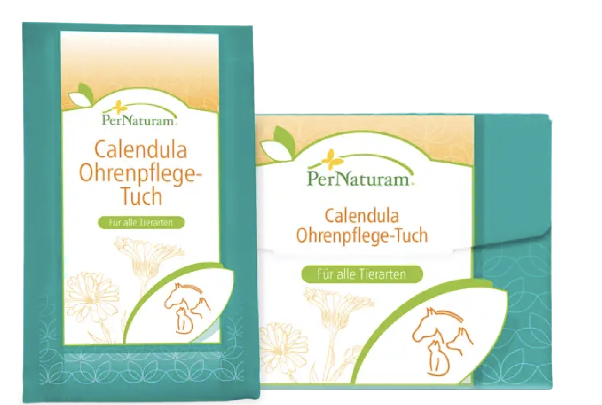 Calendula Ohrenpflege-Tücher (16 Stück)